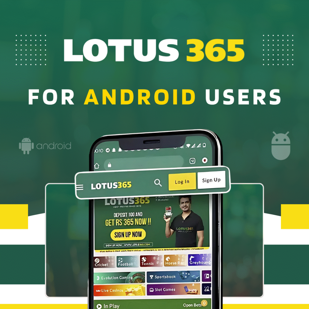 Lotus 365 App for Android – Simple betting on Android